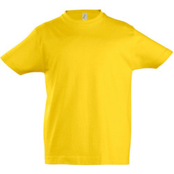 Vêtements Enfant T-shirts linen manches courtes Sols 11770 Or