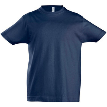 Vêtements Enfant T-shirts manches courtes Sols 11770 Bleu marine