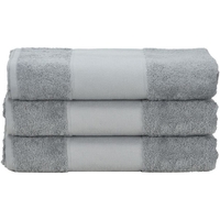 Maison & Déco Serviettes et gants de toilette A&r Towels 50 cm x 100 cm RW6036 Gris