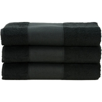 Maison & Déco Serviettes et gants de toilette A&r Towels 50 cm x 100 cm RW6036 Noir