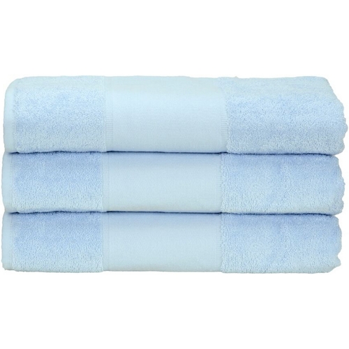 Maison & Déco Ea7 Emporio Arma A&r Towels 50 cm x 100 cm RW6036 Bleu