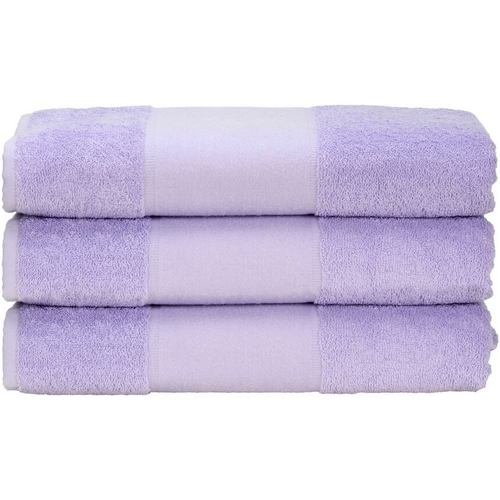 Maison & Déco Serviettes et gants de toilette A&r Towels 50 cm x 100 cm RW6036 Violet clair