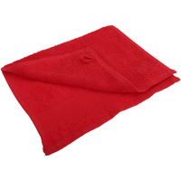 Maison & Déco Serviettes et gants de toilette Sols 30 cm x 50cm Rouge