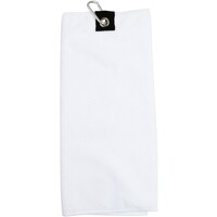 Maison & Déco Serviettes et gants de toilette Towel City PC3036 Blanc