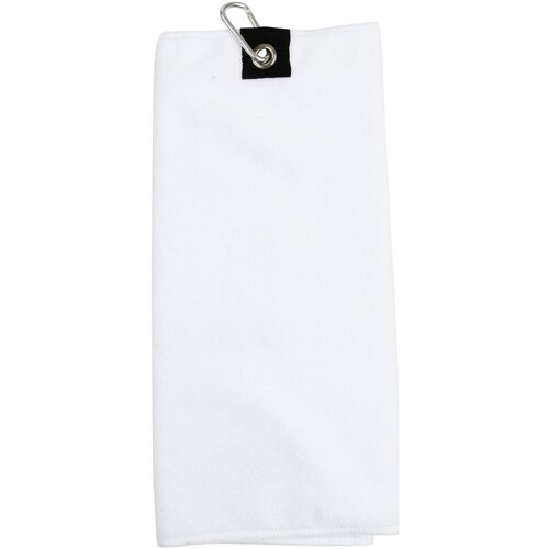 Pulls & Gilets Serviettes et gants de toilette Towel City PC3036 Blanc