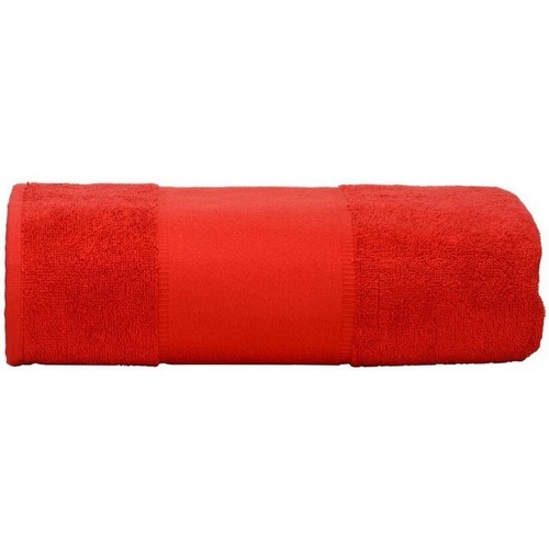 Maison & Déco Serviettes et gants de toilette A&r Towels RW6037 Rouge