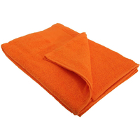 Maison & Déco Serviettes et gants de toilette Sols Taille unique Orange
