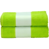 De La Creme Serviettes et gants de toilette A&r Towels RW6041 Vert citron