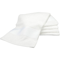 Maison & Déco Serviettes et gants de toilette A&r Towels RW6038 Blanc