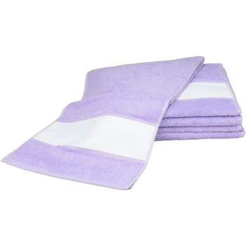 Maison & Déco Serviettes et gants de toilette A&r Towels 30 cm x 140 cm RW6042 Violet clair