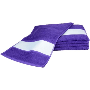 Maison & Déco Serviettes et gants de toilette A&r Towels 30 cm x 140 cm RW6042 Violet