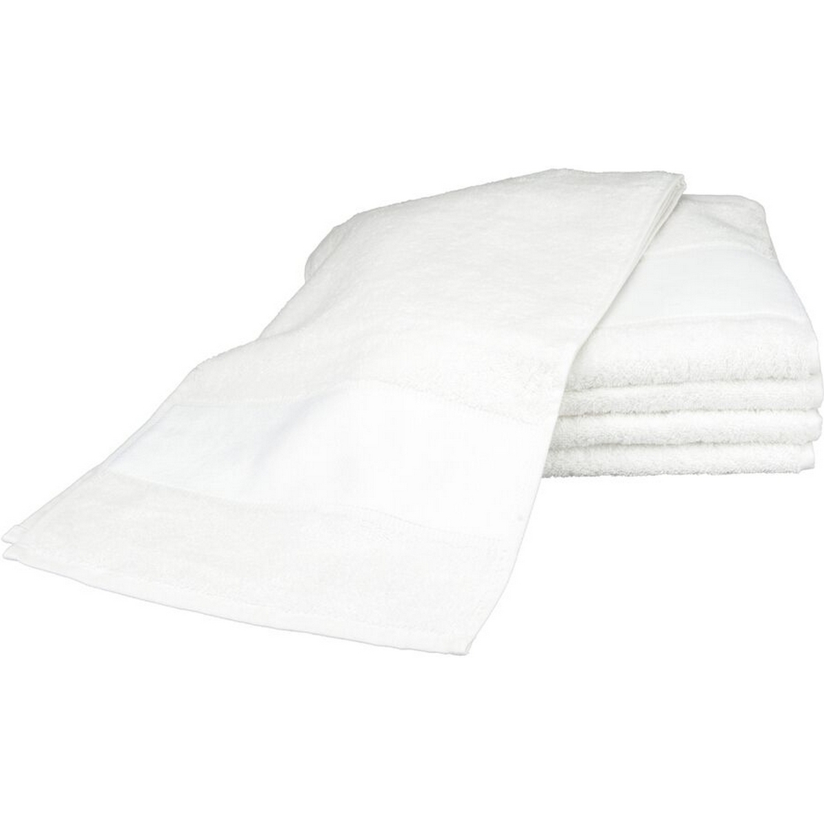 Maison & Déco Serviettes et gants de toilette A&r Towels 30 cm x 140 cm RW6042 Blanc