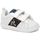 Chaussures Enfant Baskets mode Le Coq Sportif 2120031 OPTICAL WHITE/DARK BROWN Blanc