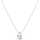 Montres & Bijoux Bracelets Cleor Collier  en Argent 925/1000 Blanc et Oxyde Blanc