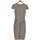 Vêtements Femme Robes Oasis robe mi-longue  34 - T0 - XS Gris Gris