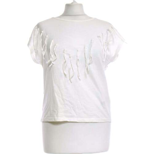 Vêtements Femme Top 5 des ventes Pimkie top manches courtes  36 - T1 - S Blanc Blanc