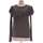 Vêtements Femme T-shirts & Polos La Redoute 36 - T1 - S Gris