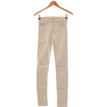 Vêtements Femme Jeans H&M jean slim femme  34 - T0 - XS Gris Gris