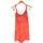 Vêtements Femme Combinaisons / Salopettes Pimkie combi-short  34 - T0 - XS Rouge Rouge