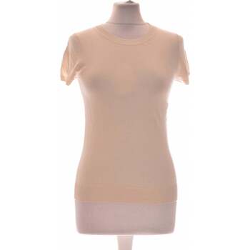 Vêtements Femme Tops / Blouses Benetton Top Manches Courtes  34 - T0 - Xs Blanc