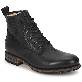 Chaussures Homme Boots Blackstone MID LACE UP BOOT FUR Noir
