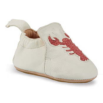 Chaussures Enfant Chaussons bébés Easy Peasy BLUBLU HOMARD Blanc