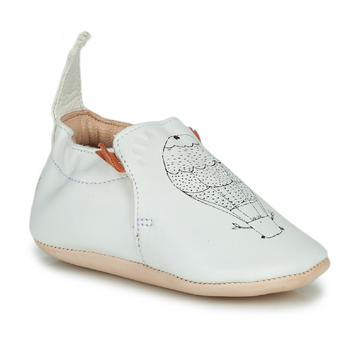 Chaussures Enfant Chaussons bébés Easy Peasy BLUMOO CRABE Blanc