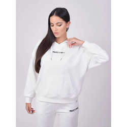 Vêtements Femme Sweats Votre article a été ajouté aux préférés Hoodie F212102 Blanc