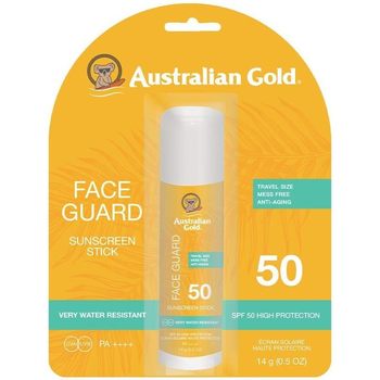 Beauté Protections solaires Australian Gold Face Guard Spf50 Sunscreen Stick 14 Gr 