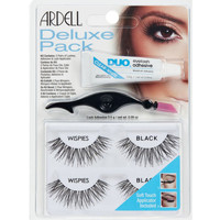 Beauté Femme Mascaras Faux-cils Ardell Kit Deluxe Pack Wispies Black Coffret 