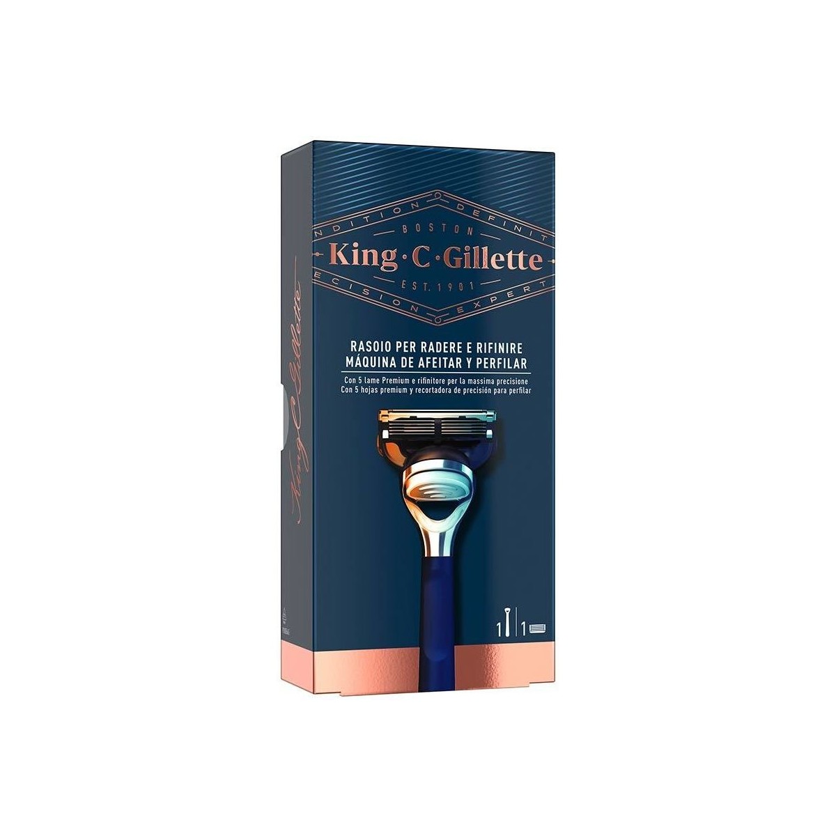 Beauté Homme Rasoirs & lames Gillette King Shave & Edging Razor 
