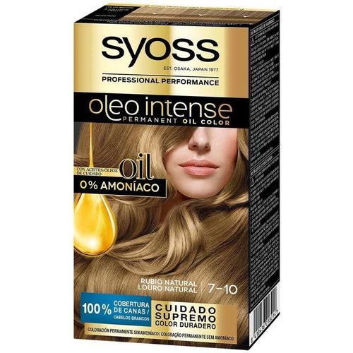 Beauté Femme Colorations Syoss Oleo Intense Coloration Sans Ammoniaque 7.10-blond Naturel 