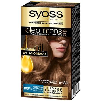 Beauté Femme Colorations Syoss Oleo Intense Coloration Sans Ammoniaque 6.80-blond Caramel 5 P 