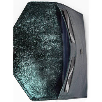 Etrier Porte-papiers Etincelle cuir ETINCELLE IRISEE 080-0EETI054 Bleu