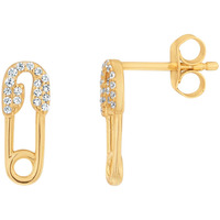 Montres & Bijoux Bracelets Solis Boucles d'oreilles  en Argent 925/1000 Jaune et Oxyde Jaune