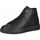 Chaussures Femme Baskets montantes Steven New York Sneaker Noir
