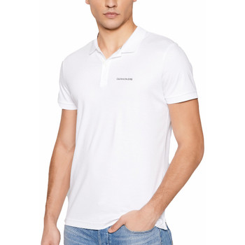 Vêtements Homme Polos manches courtes Calvin Klein Jeans Classic little logo Blanc