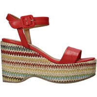 Chaussures Femme Sandales et Nu-pieds Grace Coloured Shoes 104002 Rouge