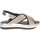 Chaussures Femme Sandales et Nu-pieds Pregunta ME2894 002 Sandales Femme OR NOIR Multicolore