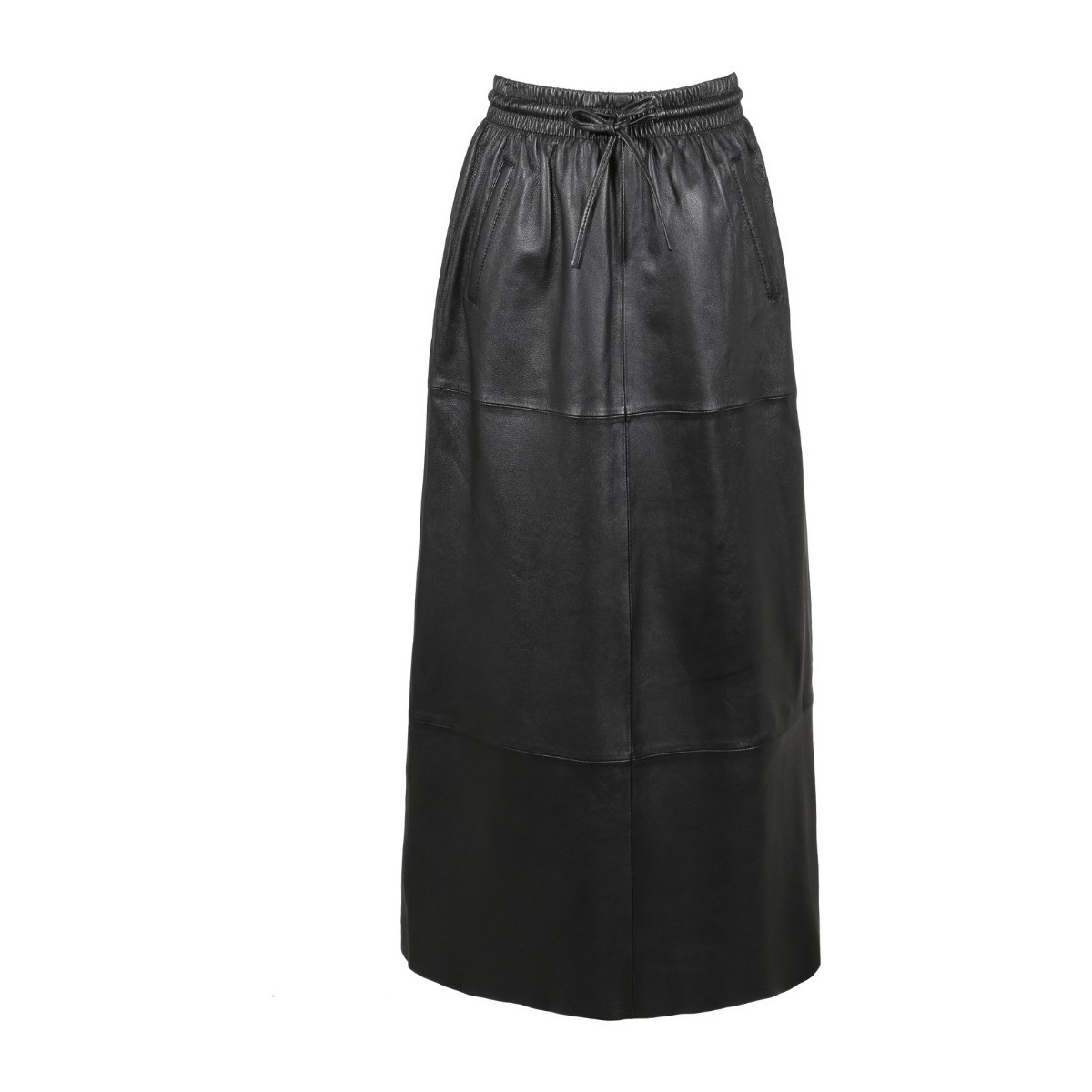 Vêtements Femme Jupes Oakwood Jupe en cuir  Alabama REF 53695 noir Noir