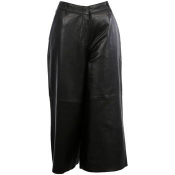 Vêtements Femme Pantalons Oakwood Jupe culotte en cuir  Meghan ref 54145 noir Noir