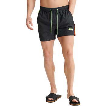 Vêtements Homme Shorts / Bermudas Superdry Short de Bain Beach Volley Swim Bleu