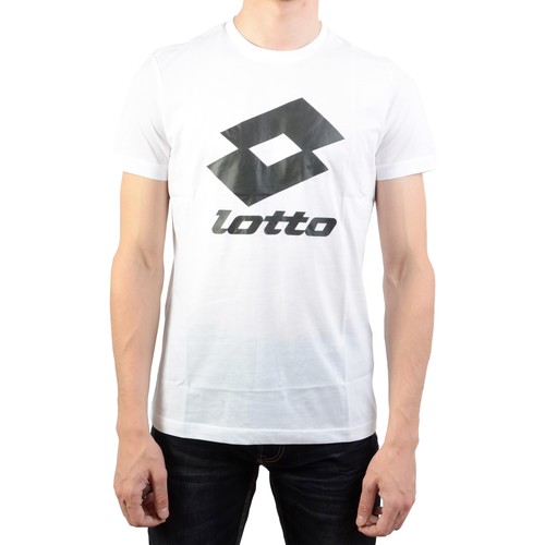 Vêtements Homme T-shirts manches courtes Lotto Smart II Tee JS Blanc