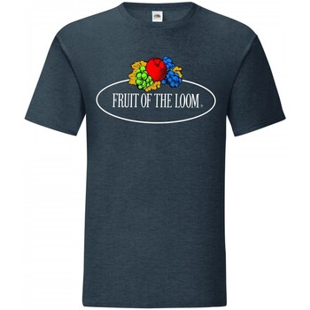 Vêtements Homme T-shirts manches courtes Fruit Of The Loom Leo Gris