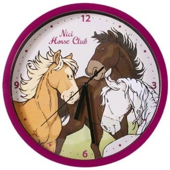 Maison & Déco Horloges Nici Pendule  Horse Club Multicolore