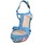 Chaussures Femme Sandales et Nu-pieds Enza Nucci Sandales Compensées Bleu