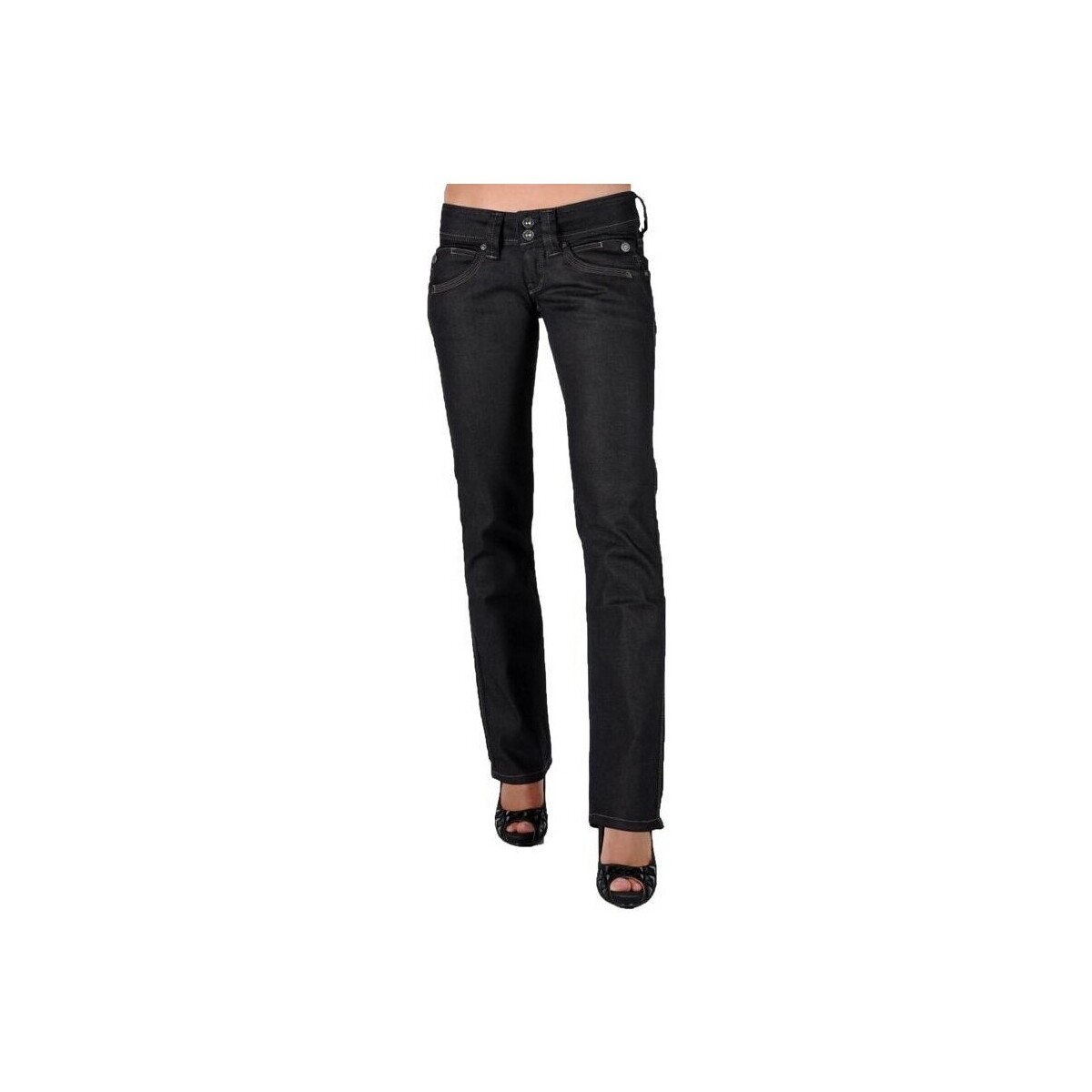 Vêtements Femme Jeans Pepe jeans Jeans Perival PL200023E08 Noir