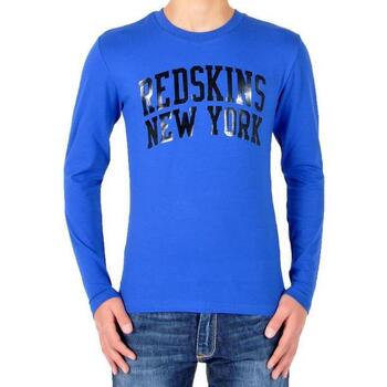 Vêtements Fille T-shirts manches longues Redskins Travis Electrique Bleu