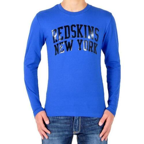 Vêtements Fille T-shirts Premium longues Redskins Travis Electrique Bleu