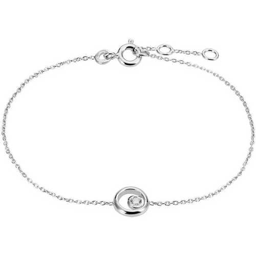Rideaux / stores Femme Bracelets Cleor Bracelet en argent 925/1000 et zircon Argenté